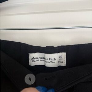 Abercrombie & Fitch Black Sloane Tailored Pants
